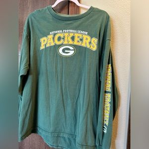VTG Packers Long Sleeve size L